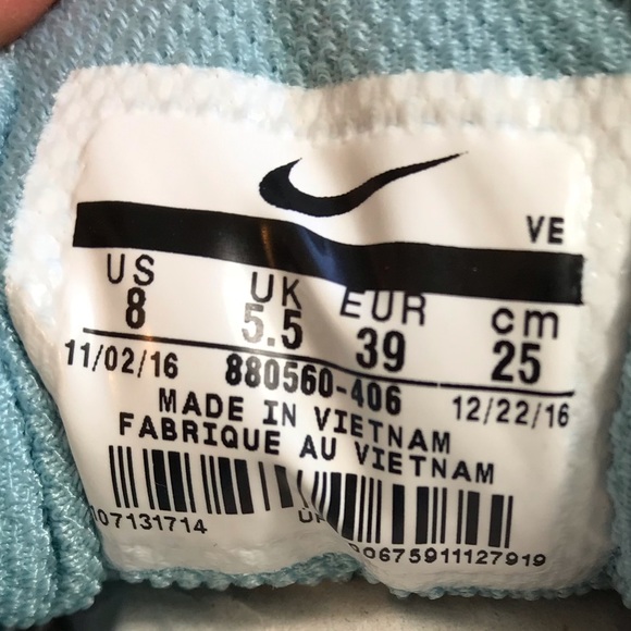 NWT Nike Zoom Pegasus 34 Mica Blue W AUTHENTIC - Picture 8 of 8